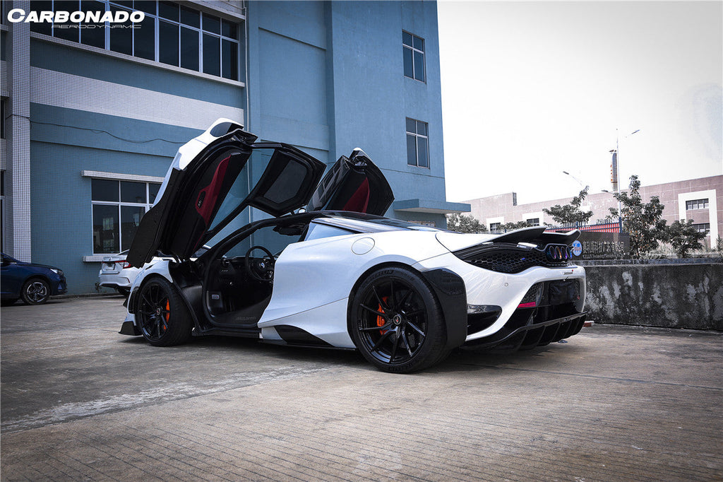 2017-2022 McLaren 720S 765LT-Style Dry Part Carbon Fiber Full Body Kit