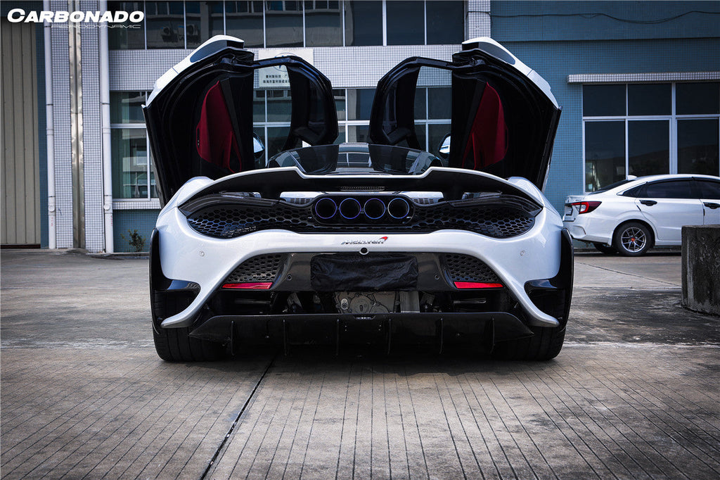 2017-2022 McLaren 720s 765LT-Style Rear Bumper and Wing