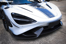 Load image into Gallery viewer, 2017-2022 McLaren 720S 765LT-Style Dry Part Carbon Fiber Front Bumper