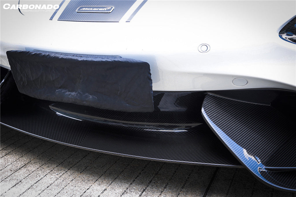 2017-2022 McLaren 720S 765LT-Style Dry Part Carbon Fiber Front Bumper