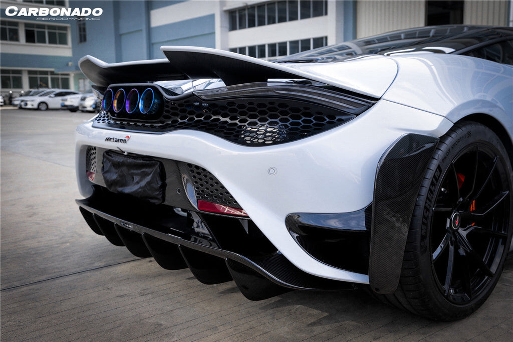 2017-2022 McLaren 720s 765LT-Style Rear Bumper and Wing