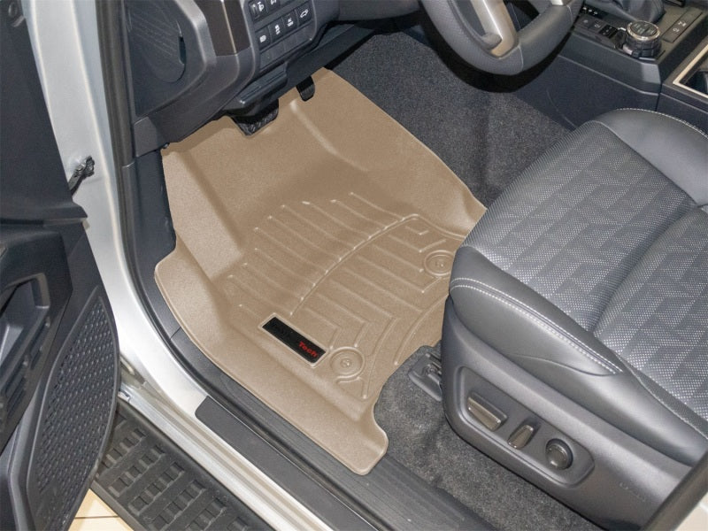 WeatherTech 25-26 Toyota 4Runner 1st Row Front FloorLiner - Tan