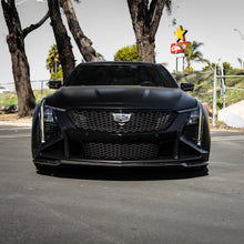 Load image into Gallery viewer, 2022-2025 Cadillac CT5-V Blackwing Gloss Carbon Fiber Front Chin Splitter