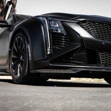 Load image into Gallery viewer, 2022-2025 Cadillac CT5-V Blackwing Gloss Carbon Fiber Front Chin Splitter