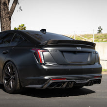 Load image into Gallery viewer, 2022-2025 Cadillac CT5-V Blackwing Type-ST Gloss Carbon Fiber Rear Spoiler