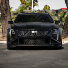 Load image into Gallery viewer, 2022-2025 Cadillac CT5-V Blackwing Gloss Carbon Fiber Front Chin Splitter