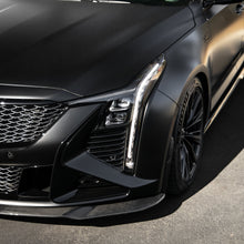 Load image into Gallery viewer, 2022-2025 Cadillac CT5-V Blackwing Gloss Carbon Fiber Front Chin Splitter