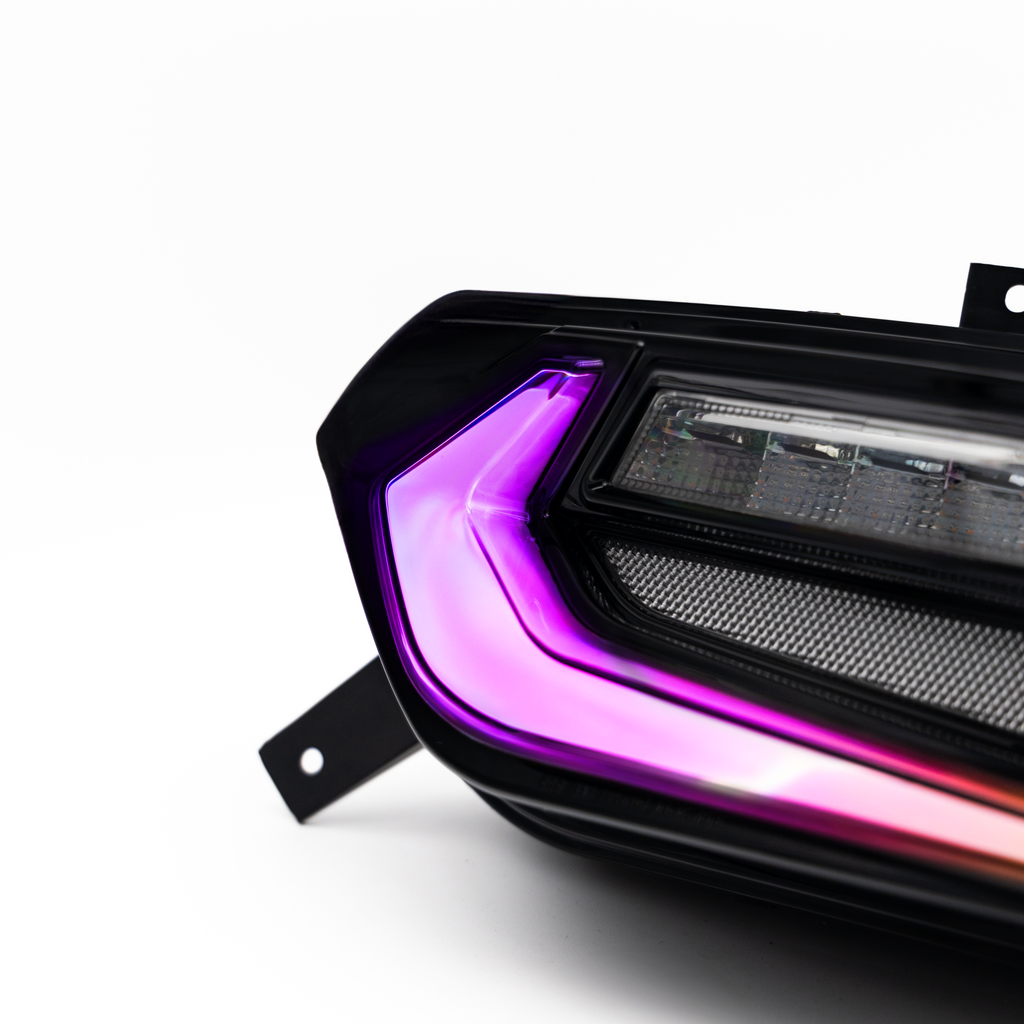 2014-2019 Chevy Corvette C7 Umbra RGB LED Tail Lights (Clear Lens)
