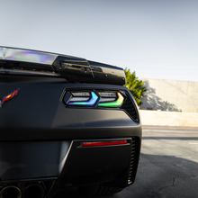 Load image into Gallery viewer, 2014-2019 Chevy Corvette C7 Umbra RGB LED Tail Lights (Clear Lens)