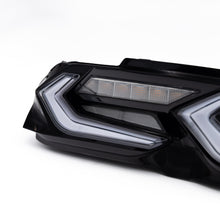 Load image into Gallery viewer, 2019-2025 CHEVY CAMARO UMBRA LED TAILLIGHTS GLOSS BLACK/SMOKE LENS