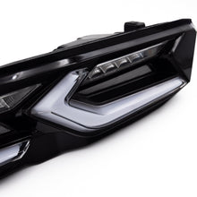 Load image into Gallery viewer, 2019-2025 CHEVY CAMARO UMBRA LED TAILLIGHTS GLOSS BLACK/SMOKE LENS