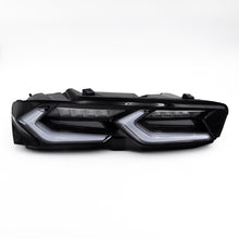 Load image into Gallery viewer, 2019-2025 CHEVY CAMARO UMBRA LED TAILLIGHTS GLOSS BLACK/SMOKE LENS
