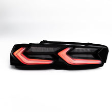 Load image into Gallery viewer, 2019-2025 CHEVY CAMARO UMBRA LED TAILLIGHTS GLOSS BLACK/SMOKE LENS
