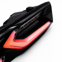 Load image into Gallery viewer, 2019-2025 CHEVY CAMARO UMBRA LED TAILLIGHTS GLOSS BLACK/SMOKE LENS