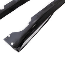 Load image into Gallery viewer, 2020-2024 Corvette C8 Stingray Evo Style Side Skirts Gloss Black Pair
