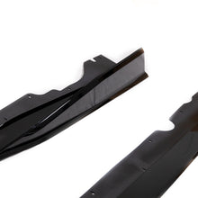 Load image into Gallery viewer, 2020-2024 Corvette C8 Stingray Evo Style Side Skirts Gloss Black Pair