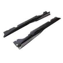 Load image into Gallery viewer, 2020-2024 Corvette C8 Stingray Evo Style Side Skirts Gloss Black Pair