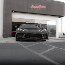 Load image into Gallery viewer, 2020-2024 Corvette C8 Stingray Evo Style Front Lower Chin Splitter Gloss Black