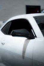 Load image into Gallery viewer, 2010-2015 Chevy Camaro Carbon Fiber Mirror Caps Replacement Pair