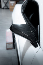 Load image into Gallery viewer, 2010-2015 Chevy Camaro Carbon Fiber Mirror Caps Replacement Pair