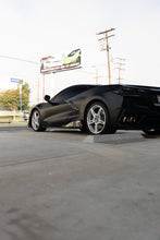 Load image into Gallery viewer, 2020-2024 Corvette C8 Stingray Evo Style Side Skirts Gloss Black Pair