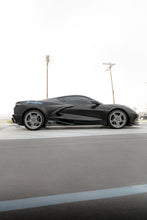Load image into Gallery viewer, 2020-2024 Corvette C8 Stingray Evo Style Side Skirts Gloss Black Pair