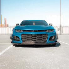 Load image into Gallery viewer, 2017-2023 CAMARO ZL1 1LE CARBON FIBER FRONT CHIN SPLITTER