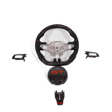 Load image into Gallery viewer, 2015-2022 Ford Mustang Custom Carbon Fiber Steering Wheel