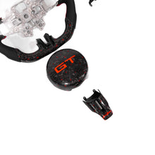 Load image into Gallery viewer, 2015-2022 Ford Mustang Custom Carbon Fiber Steering Wheel