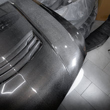 Load image into Gallery viewer, 2022-2024 Cadillac CT5-V / Blackwing Type-SV Double Sided Gloss Carbon Fiber Hood