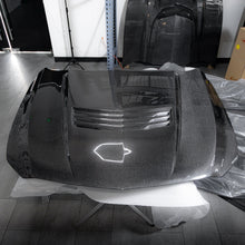 Load image into Gallery viewer, 2022-2024 Cadillac CT5-V / Blackwing Type-SV Double Sided Gloss Carbon Fiber Hood