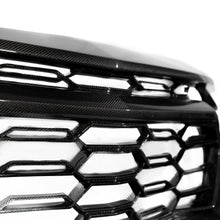 Load image into Gallery viewer, 2010-2015 Chevy Camaro Black Panther 1PC Full Gloss Carbon Fiber Track Package Front Bumper Conversion