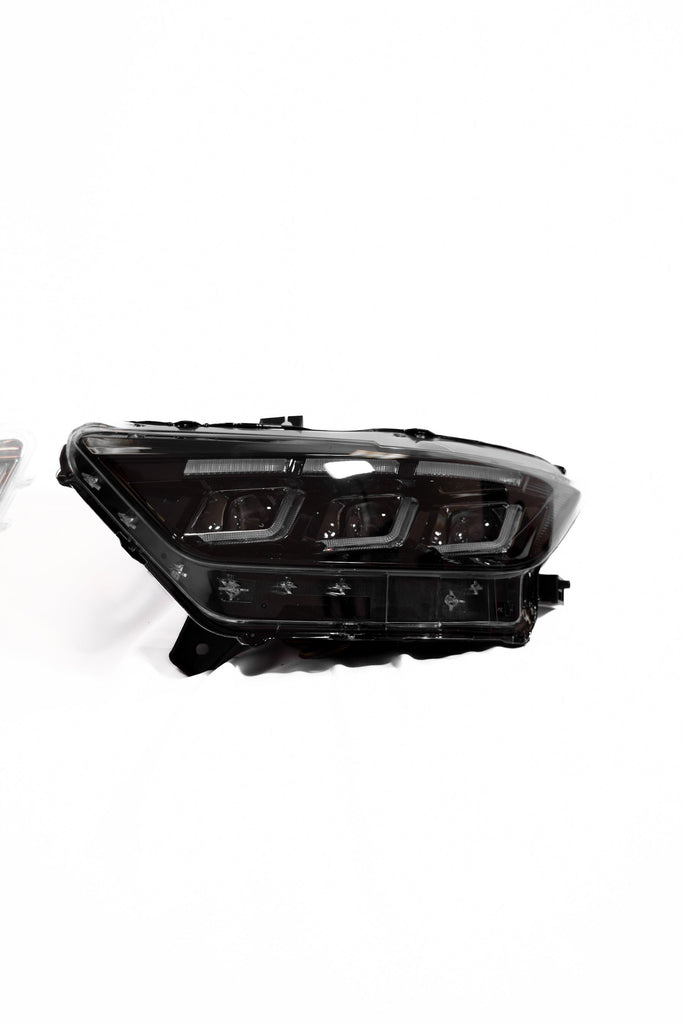 2015-2017 Ford Mustang Projector Headlights S650 Style LED Amber Sequential Turn Signals