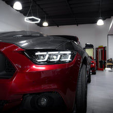 Load image into Gallery viewer, 2015-2017 Ford Mustang Projector Headlights S650 Style LED Amber Sequential Turn Signals