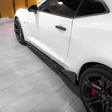Load image into Gallery viewer, 2016-2025 Chevy Camaro Evo Style Gloss Black Side Skirt Rockers SS/RS/LT