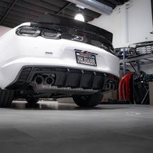 Load image into Gallery viewer, 2016-2025 Chevy Camaro Evo Style Shark Fins Rear Diffuser Quad/Single Tips SS/RS/LT &amp; ZL1 w/ Smoke Reflectors