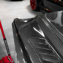 Load image into Gallery viewer, OPEN BOX 2015-2017 Ford Mustang Gloss Carbon Fiber Hood Terminator Aggressive Style