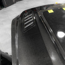 Load image into Gallery viewer, OPEN BOX 2015-2017 Ford Mustang Gloss Carbon Fiber Hood Terminator Aggressive Style