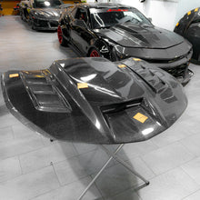 Load image into Gallery viewer, OPEN BOX 2016-2024 Chevy Camaro Terminator Full Carbon Fiber Hood
