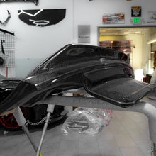 Load image into Gallery viewer, OPEN BOX 2015-2022 MUSTANG DOUBLE SIDED CARBON FIBER TYPE-ST DECKLID WITH INTEGRATED SPOILER