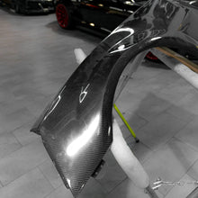 Load image into Gallery viewer, OPEN BOX 2010-2015 CHEVY CAMARO TYPE-SS CARBON FIBER FENDERS (PAIR)