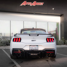 Load image into Gallery viewer, 2024+ Ford Mustang Dark Horse Rear Diffuser Gloss Black Quad Tips