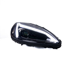 Load image into Gallery viewer, 2005-2013 Corvette C6 Projector LED Headlights C8 Style Amber Sequential Turn Signals