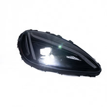 Load image into Gallery viewer, 2005-2013 Corvette C6 Projector LED Headlights C8 Style Amber Sequential Turn Signals