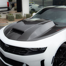 Load image into Gallery viewer, 2016-2024 Chevy Camaro Type-Copo Double Sided Carbon Fiber Hood
