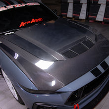 Load image into Gallery viewer, 2024+ Ford Mustang S650 Type-LM Carbon Fiber Double Sided Hood