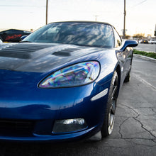 Load image into Gallery viewer, 2005-2013 Corvette C6 Projector LED Headlights C8 Style Amber Sequential Turn Signals
