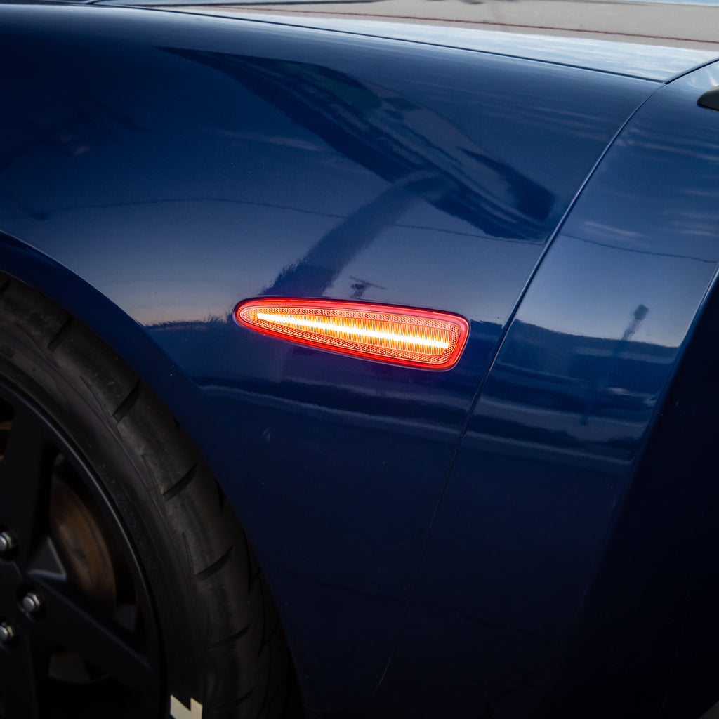 2005-2013 Chevrolet Corvette C6 LED Side Marker Clear