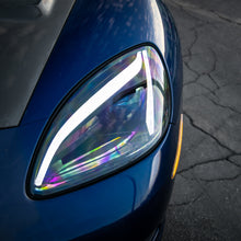 Load image into Gallery viewer, 2005-2013 Corvette C6 Projector LED Headlights C8 Style Amber Sequential Turn Signals
