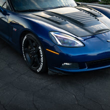 Load image into Gallery viewer, 2005-2013 Corvette C6 Projector LED Headlights C8 Style Amber Sequential Turn Signals